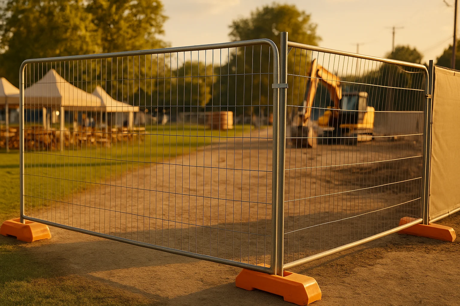 Pop-Up Protection: Creative Ways Temporary Fencing Shapes Events and Job Sites