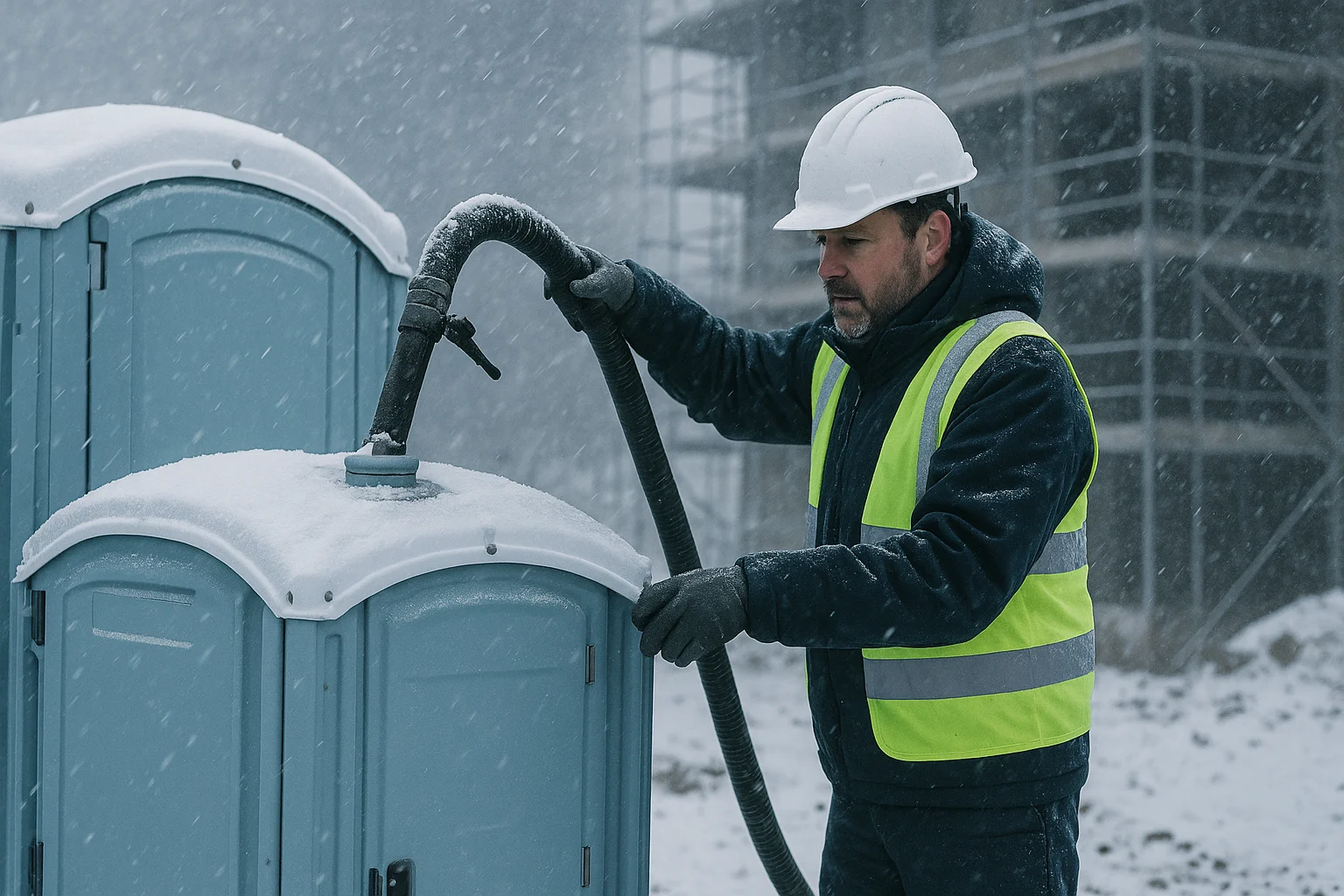Portable Toilet Maintenance in Extreme Weather: OSHA Rules Every Contractor Should Know