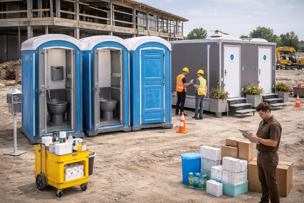 Portable Restrooms For Long Term Projects What Contractors Should Plan 